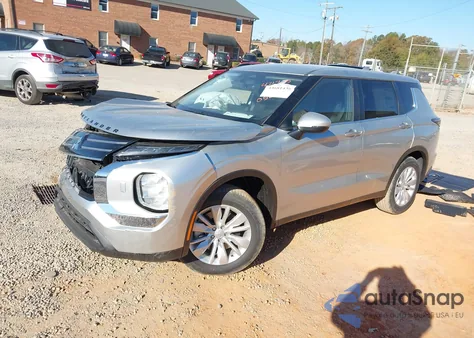 2025 Mitsubishi Outlander Es 2.5 S-Awc из США, поврежденный, VIN JA4J4UA8XSZ052443